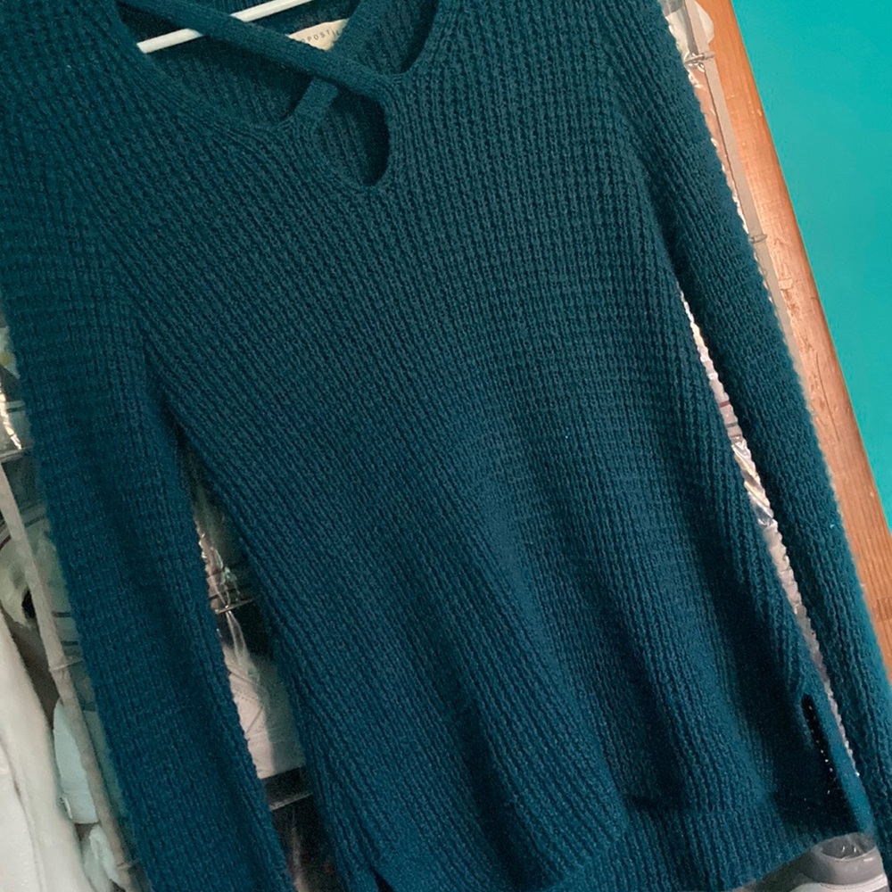 Teal sweater by Aeropostale